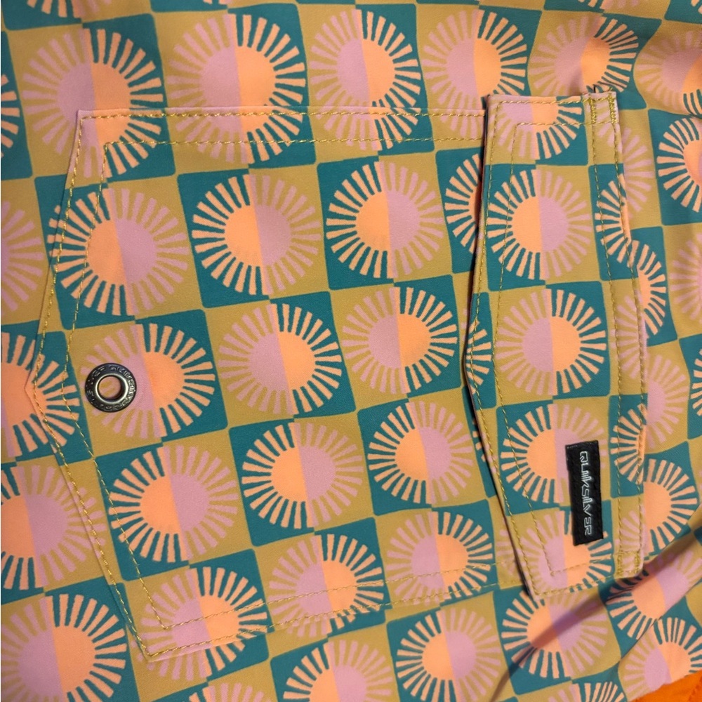 Multicolor Geometric Trunks/Shorts - Picture 4 of 7